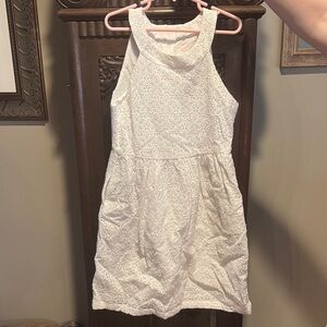 Vineyard Vines Cream Lace Mini Dress